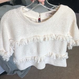Forever 21 boho fringe top